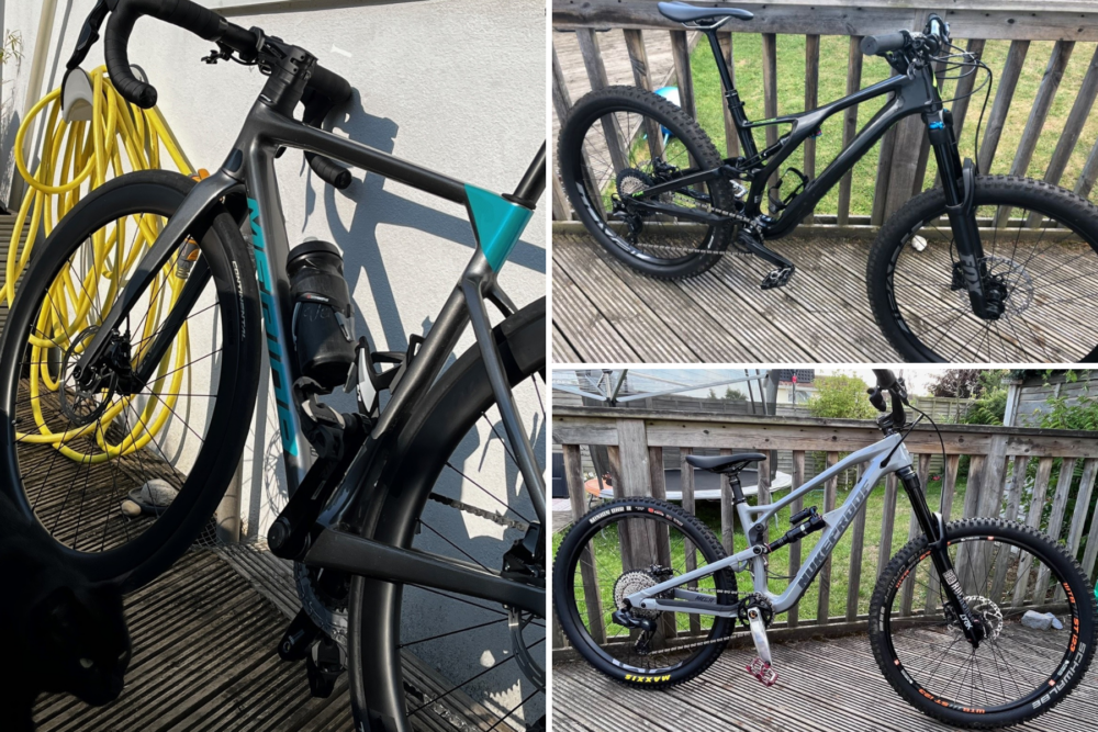 The three bikes stolen from a garage in Poole. Pictures: Dorset Police
