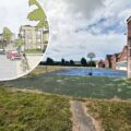 The plans would see 93 homes built on the former Harrow House International College site in Swanage. Pictures: ACG Architects/Dorset Council