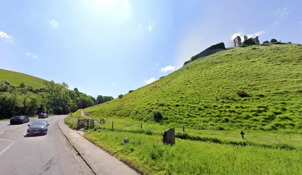 The incident happened near Corfe Castle, Dorset Police said. Picture: Google