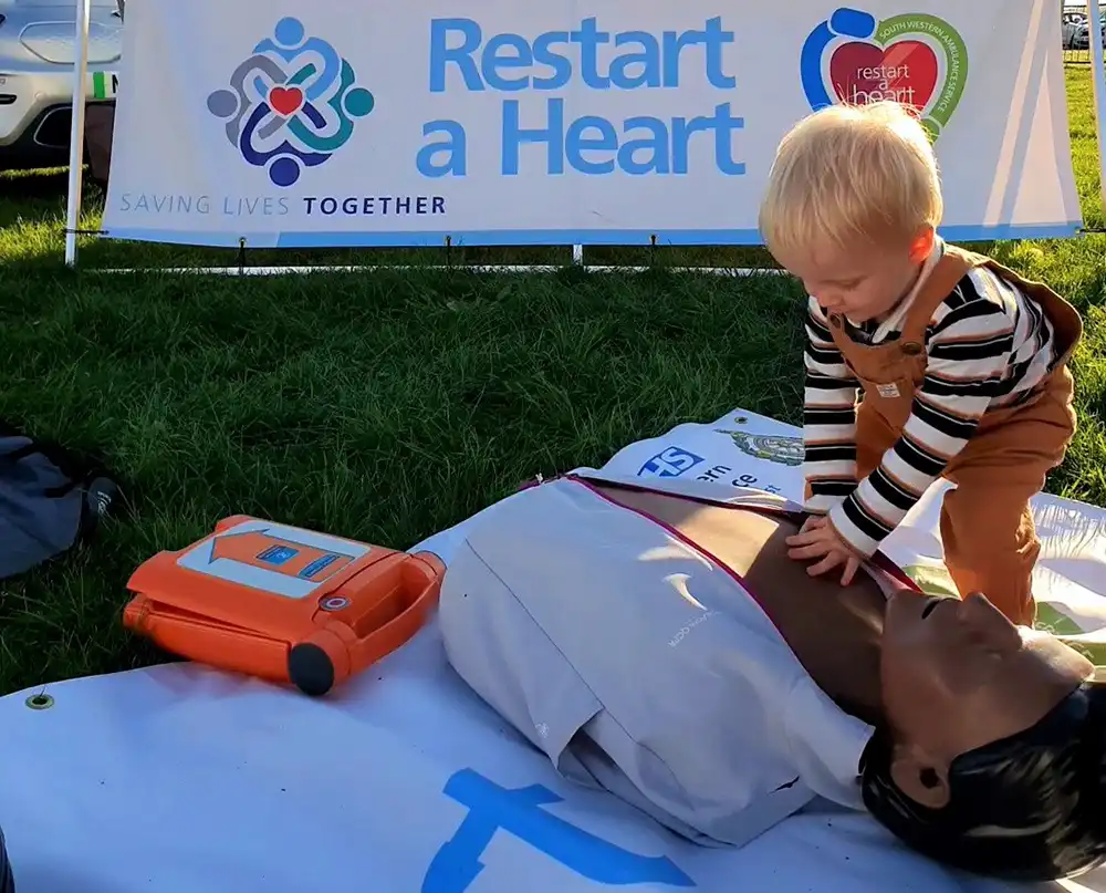 A Restart the Heart event will take place in Poole on Wednesday, October 16