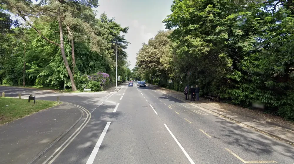 The incident occurred in Lindsay Road, Poole, on Friday morning. Picture: Google