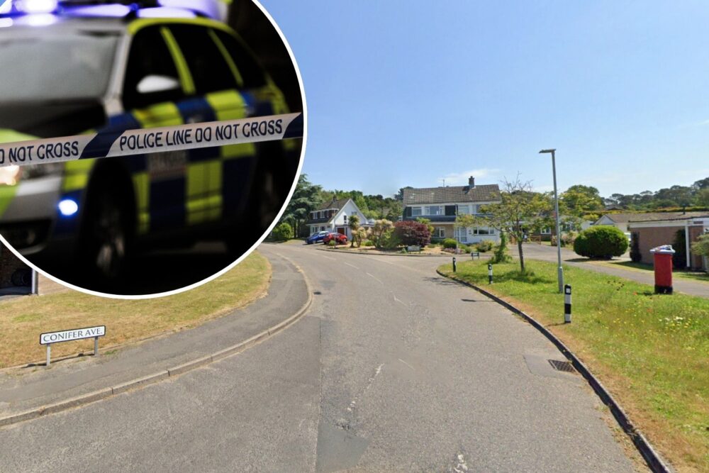Police said a car was reported as driving erratically in Conifer Avenue, Poole, in the early hours of Saturday morning. Picture: Google