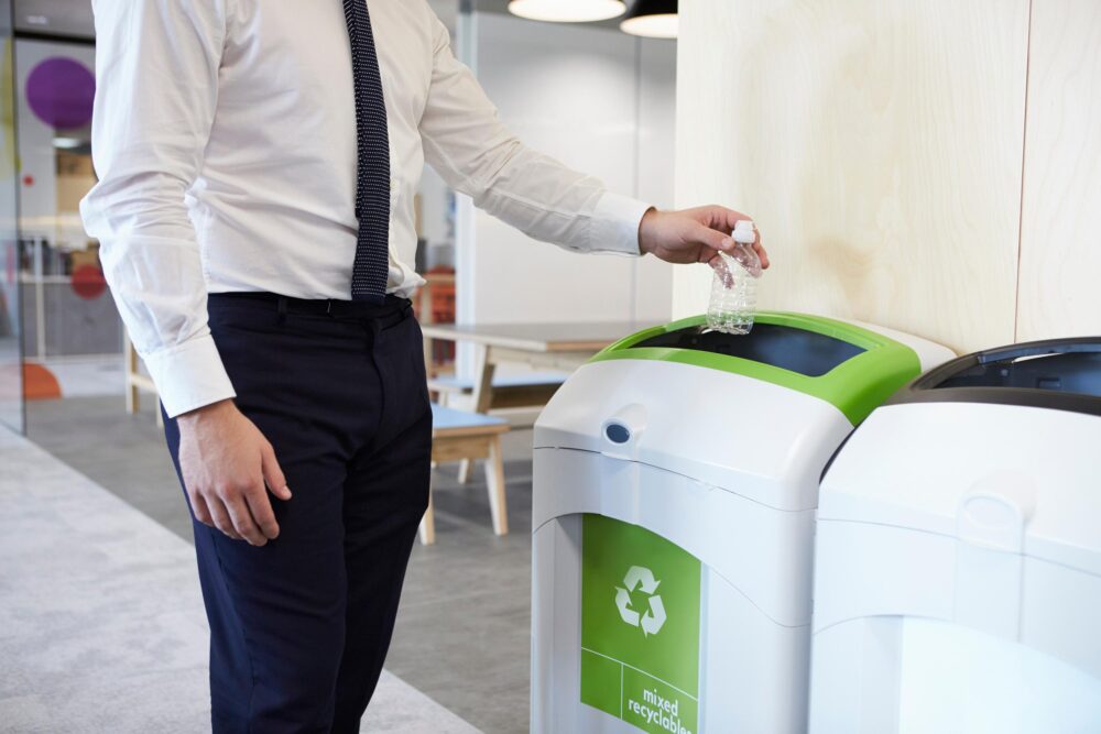 Businesses may need to invest in new recycling bins and signage as part of the new rules Picture: Dorset Council