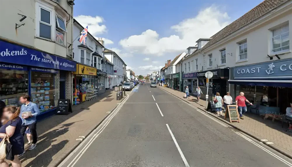 Almost 2.5 million people visited Christchurch town centre over Christmas. Picture: Google