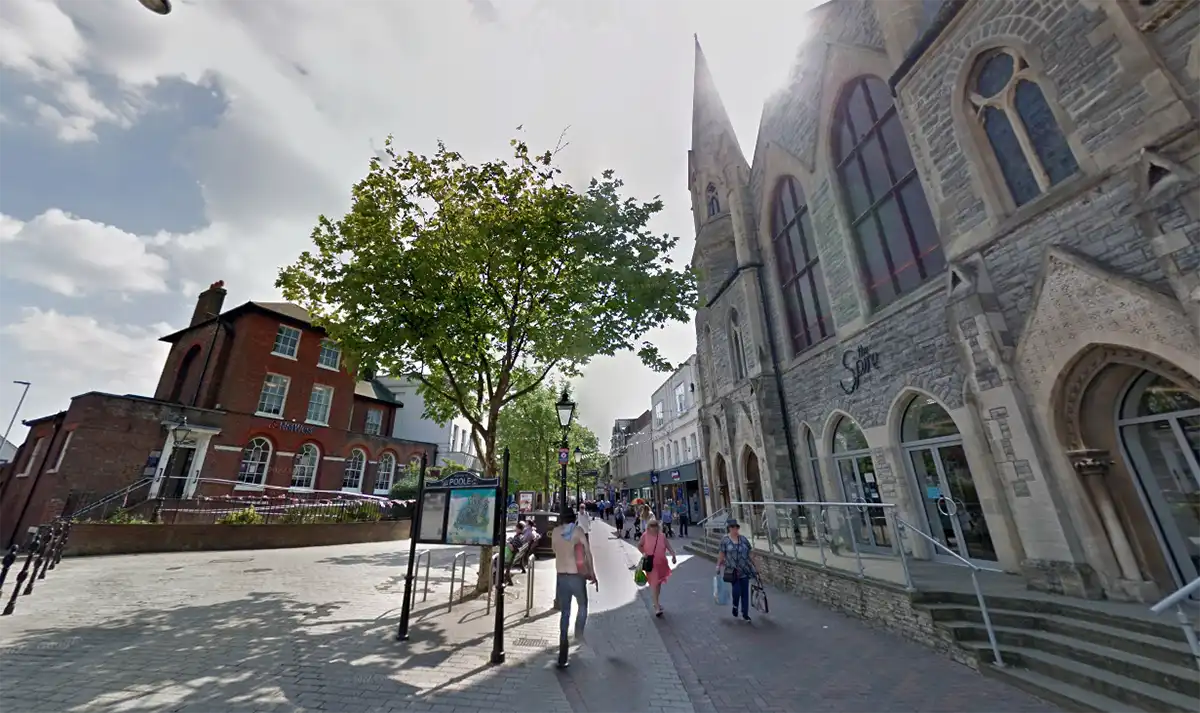 Millions visited Poole over the Christmas period, the figures show. Picture: Google