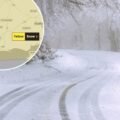 Much of Dorset could see snow on Wednesday. Picture: Met Office