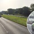 Luckily, no one was hurt in the crash Picture: Google