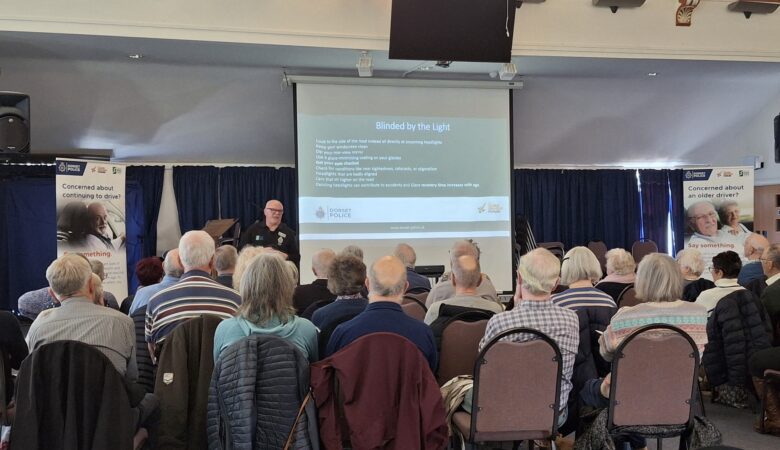 The workshops provided an opportunity for older people to raise concerns with police Picture: Dorset Police