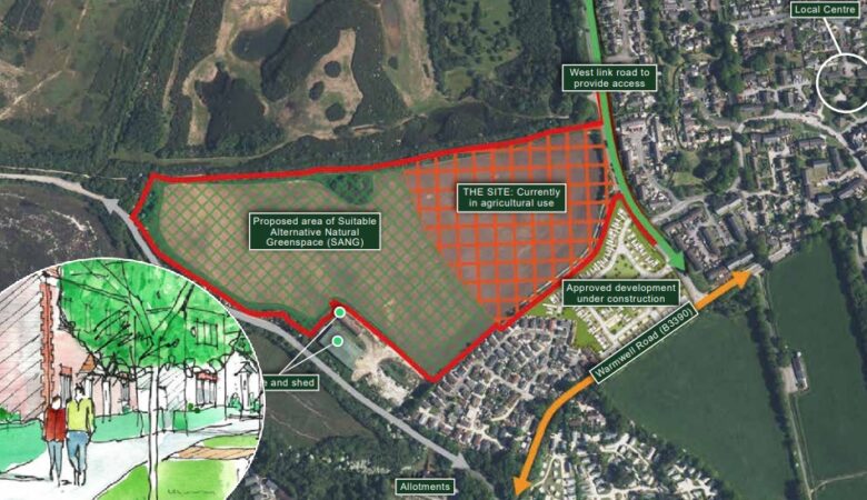 Those opposed to the development say the nearby GP would suffer Pictures: Hallam Land