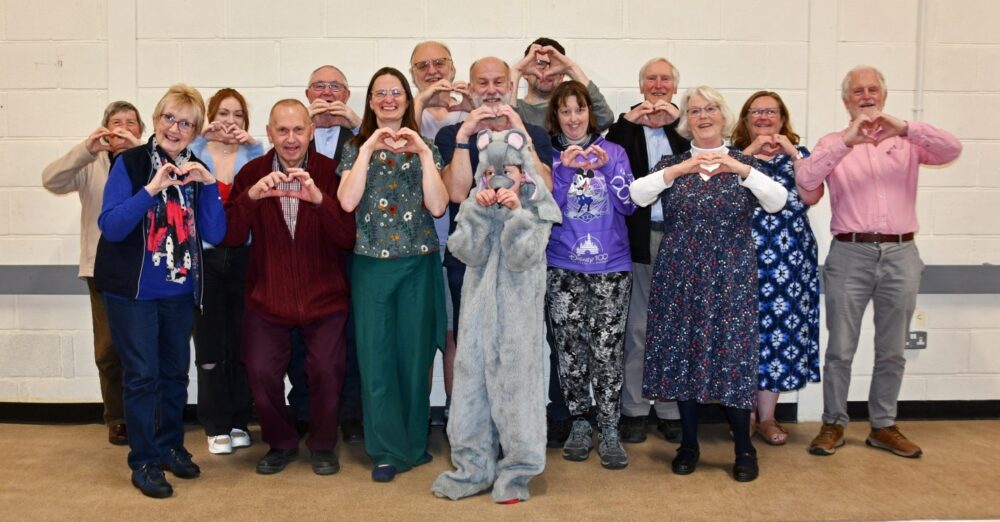 The group are preparing for their next November production, ‘Alice in Cuckoo Land’ Picture: David Watson