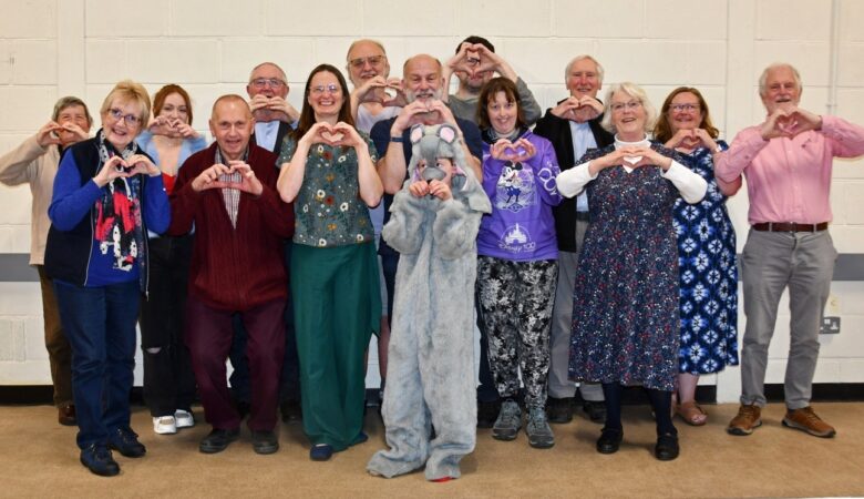 The group are preparing for their next November production, ‘Alice in Cuckoo Land’ Picture: David Watson