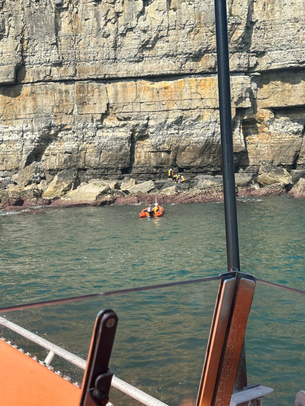 Crews responded in just 10 minutes of receiving the call Picture: RNLI