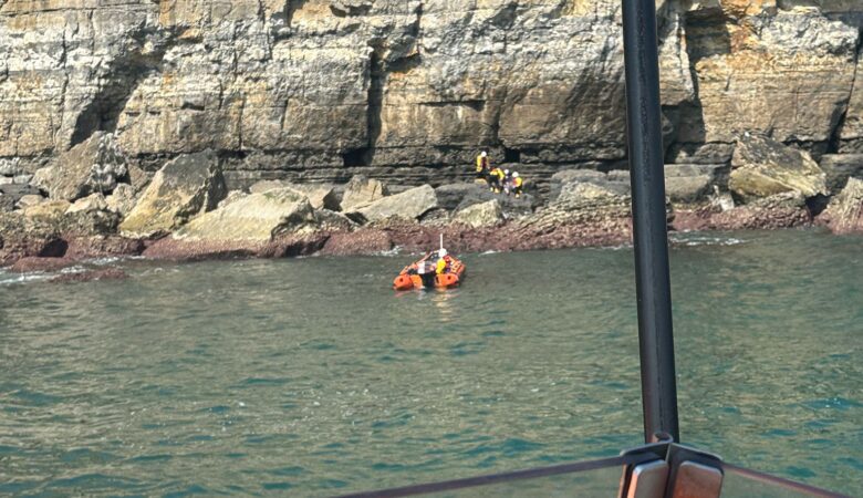 Crews responded in just 10 minutes of receiving the call Picture: RNLI