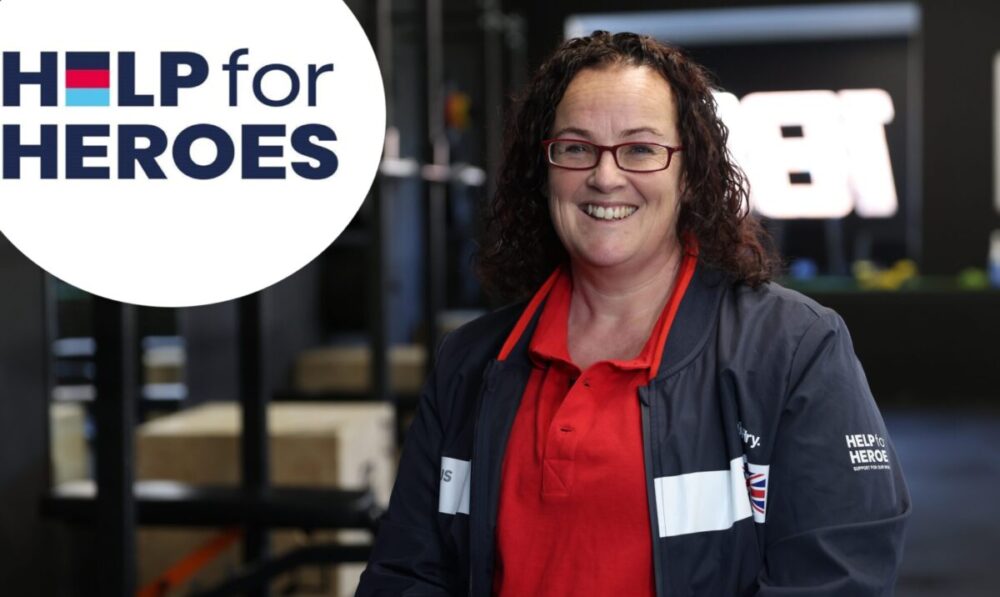 Clare said the charity was there when she most needed support Picture: Help for Heroes