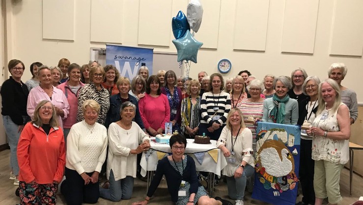 The group is now thriving after it was set up five years ago Picture Swanage WI