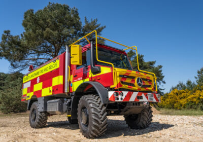 The vehicle arrived in April Picture: DW Fire and Rescue