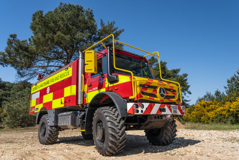 The vehicle arrived in April Picture: DW Fire and Rescue