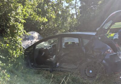 Police thanked people for their patience while they attended the scene Picture: Purbeck Police
