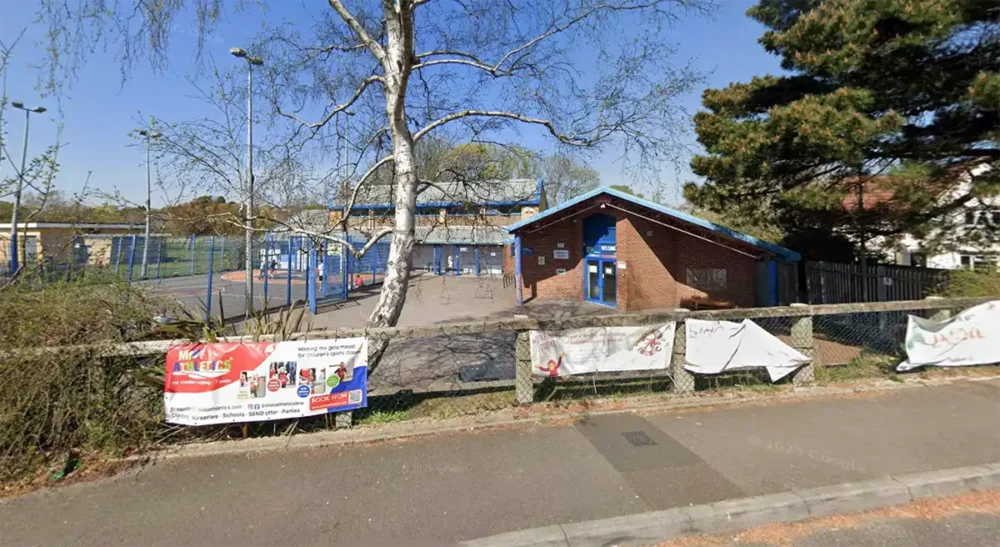 Burglars targeted the Branksome Centre, in Poole. Picture: Google