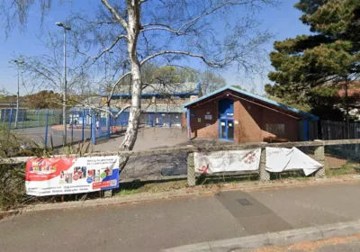 Burglars targeted the Branksome Centre, in Poole. Picture: Google