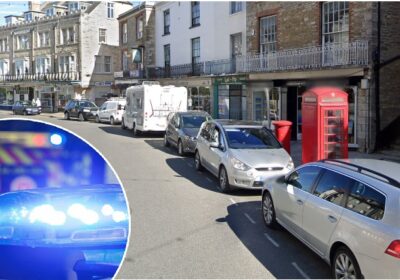 Police said a number of people were in the area at the time Picture: Google
