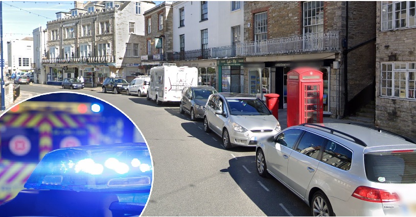 Police said a number of people were in the area at the time Picture: Google