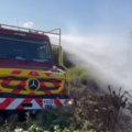 The Unimog in action Picture: Swanage Fire Station