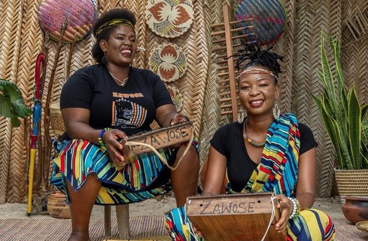The Zawose Queens – Pendo and Leah Zawose – will be showcasing the fluid polyrhythms and rapturous polyphonic singing of the Gogo (aka Wagogo) people when they appear at Purbeck Valley Folk Festival Picture: Purbeck Valley Folk Festival